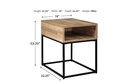 Gerdanet End Table Natural