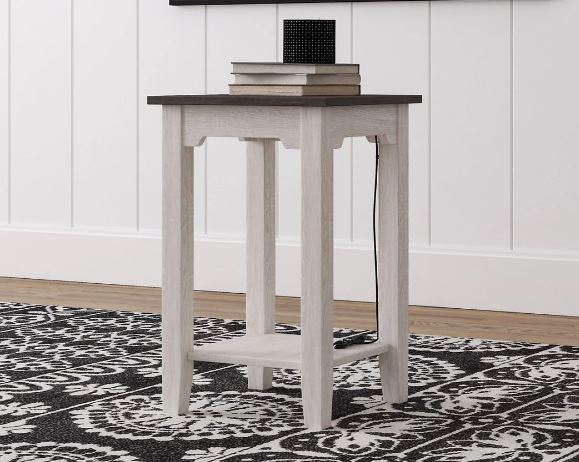 Dorrinson Chairside End Table Two-tone