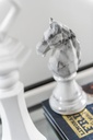 Marble Chess Pieces Assorted 9in