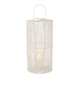 Matte Metal Lantern Lg