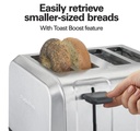 Hamilton Beach Brushed Stainless Steel 4-slice Toaster