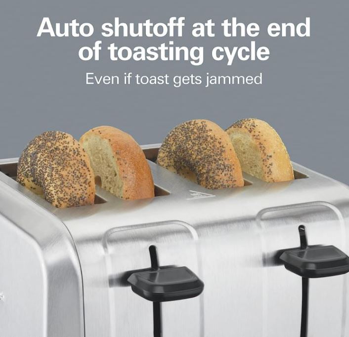 Hamilton Beach Brushed Stainless Steel 4-slice Toaster