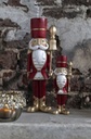 Assorted Red Nutcracker 8in