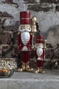 Assorted Red Nutcracker 6in
