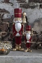Assorted Red Nutcracker 10in