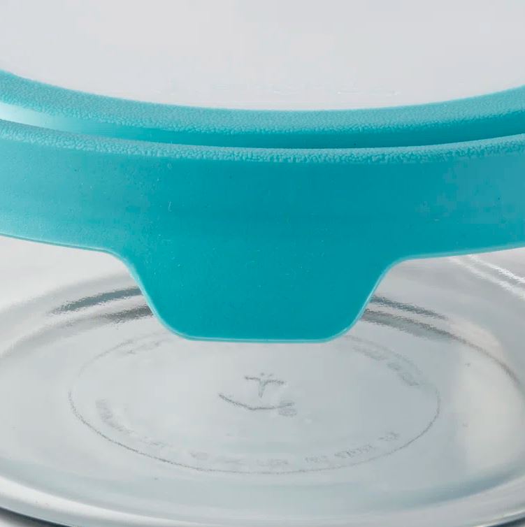 Anchor Hocking True Seal Round Storage Container Set 6pc Blue