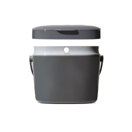 OXO Easy Clean Compost Bin Charcoal 1.75Gal