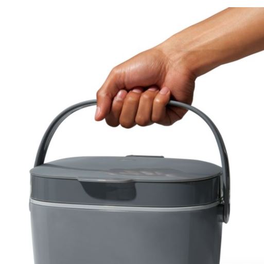 OXO Easy Clean Compost Bin Charcoal 1.75Gal