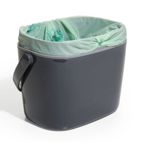 OXO Easy Clean Compost Bin Charcoal 1.75Gal