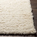 Angora Cream Shag Rug 5x7