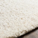 Angora Cream Shag Rug 5x7