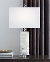 Malise Table Lamp White