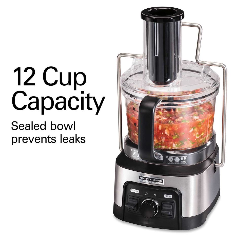 Hamilton Beach® Pro Spiralizing Stack & Snap™ Food Processor