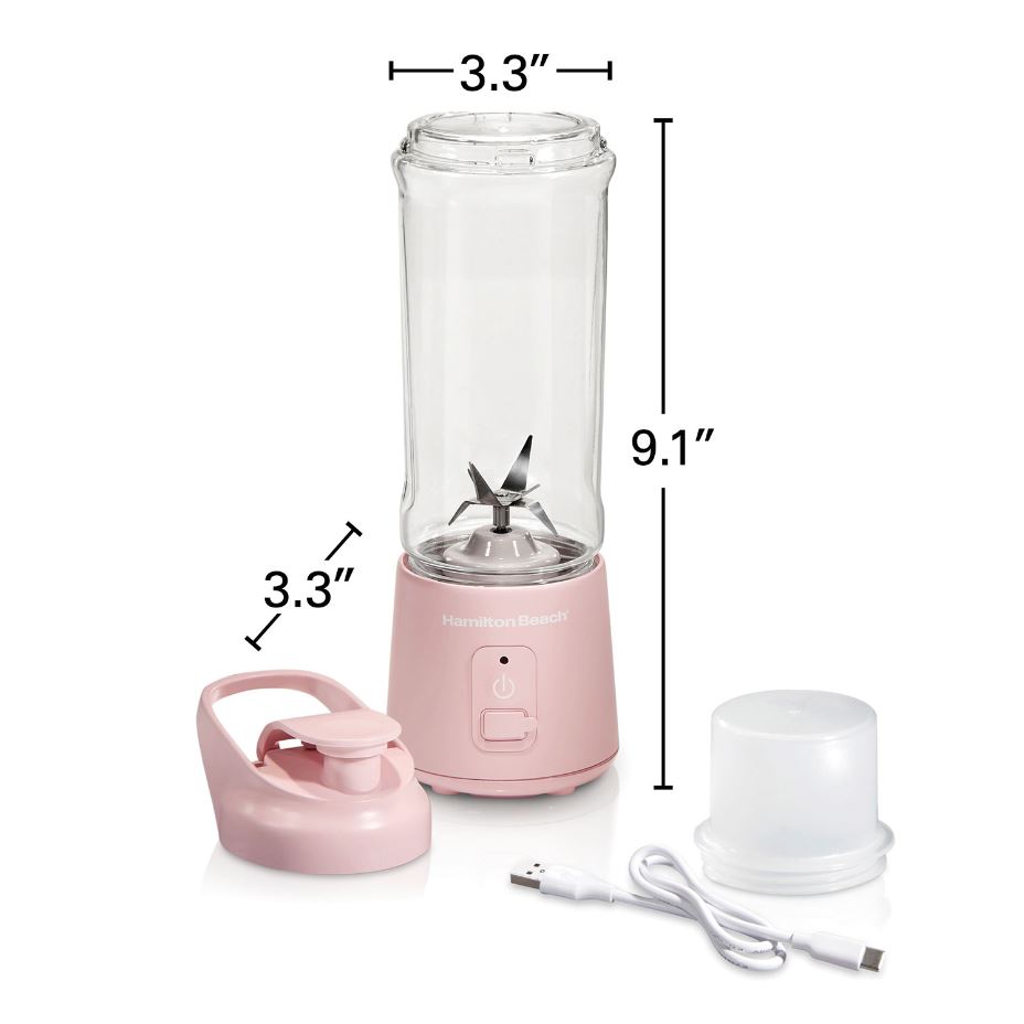 Hamilton Beach® Cordless Portable Blender Rose