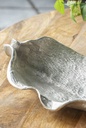 Decorative  Aluminum Leaf Platter 20in
