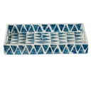 Decorative Rectangular Tray 14x8in