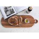 Acacia Wood Cheese/Cutting Board with Handle