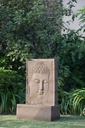 Buddha Sandstone Fountain 39in