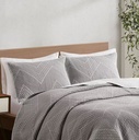 Pomona Cotton Embroidered 3 Piece Coverlet Queen Set