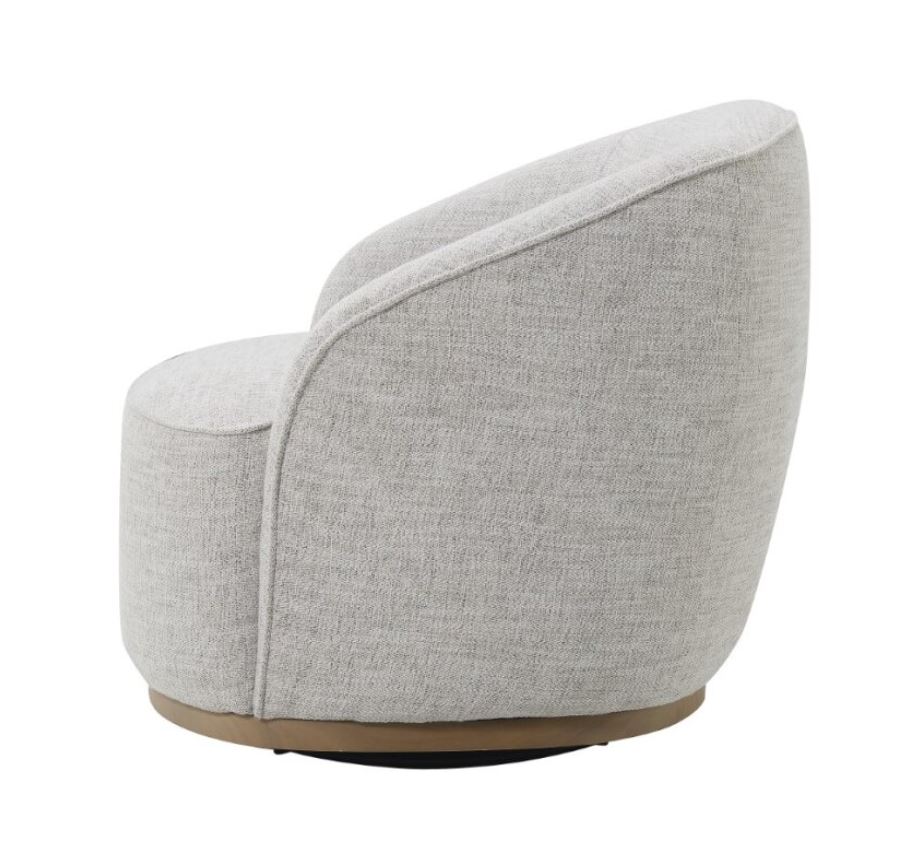 Aran Swivel Chair Grey