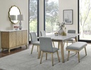 Vida Gray Dining Bench