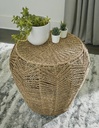 Dewington Rattan Accent Stool