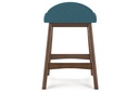 Lycott Counter Height Bar Stool Blue