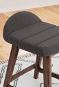 Lyncott Counter Height Bar Stool Gray