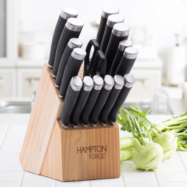 Epicure Cutlery Block Set 15pc