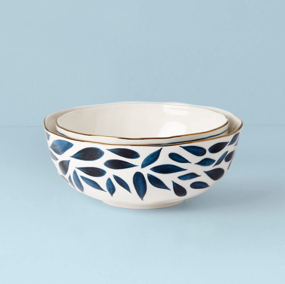 Lenox Blue Bay Nesting Bowls