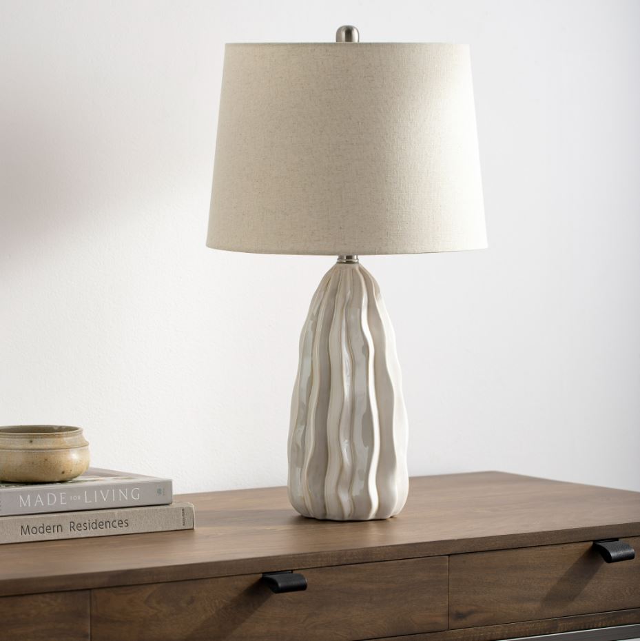 Liza Ceramic Table Lamp 24in