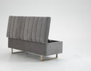 Grace Storage Bench Grey