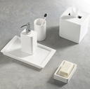 Kassatex Lacca Soap Dish White