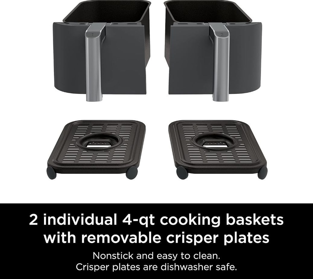 Ninja® Foodi®Air Fryer 2 Bins in 1