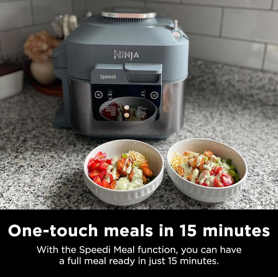 Ninja Speedi Rapid Cooker & Air Fryer, 6 Quart, 12-in-1