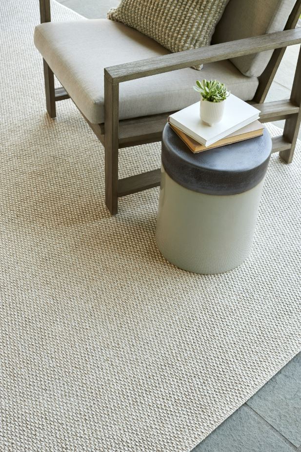 Birdie Ivory Indoor Outdoor Rug 5x7