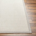 Ravello Light Grey Indoor Outdoor Rug 5x7