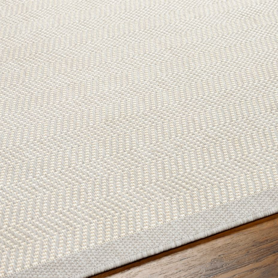 Ravello Light Grey Indoor Outdoor Rug 5x7