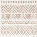 San Diego White Tan Rug 7x9