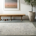 Davina Grey Beige Rug 6x9