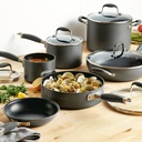 Anolon Advanced Moonstone Cookware Set 11pc