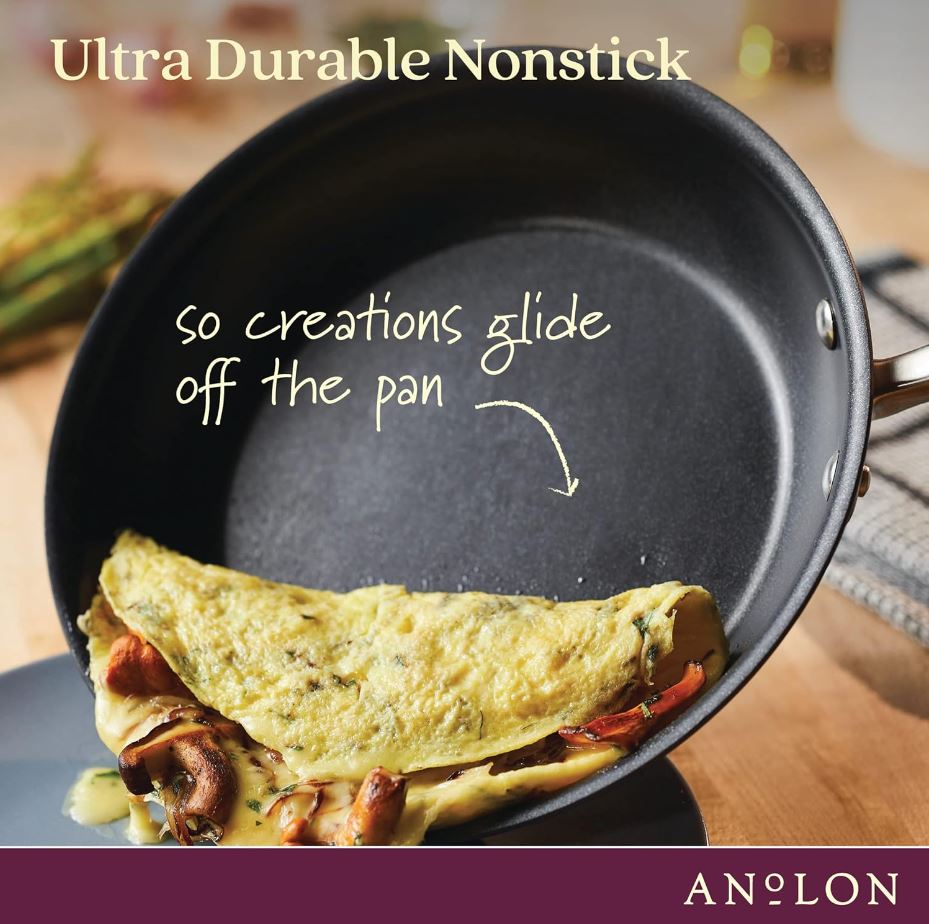 Anolon Advanced Moonstone Cookware Set 11pc