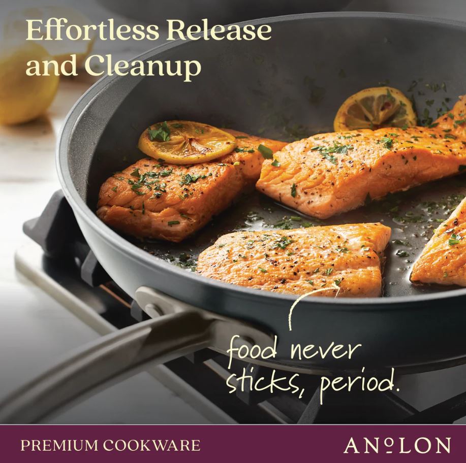 Anolon Accolade Cookware Set 10-Piece