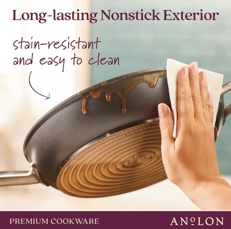 Anolon Accolade Cookware Set 10-Piece