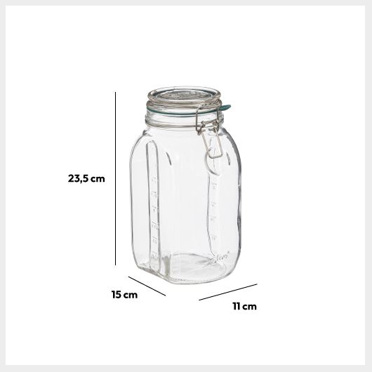 Jarro Glass Jar 2L