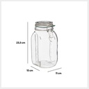 Jarro Glass Jar 2L