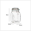 Jarro Glass Jar 1.5L