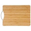 Bamboo Cutting Board with Stainless Steel Handle 42cmx30cm