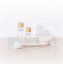 Rectangular Storage Tray Clear Medium