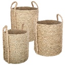 Killian Natural Round Basket Large